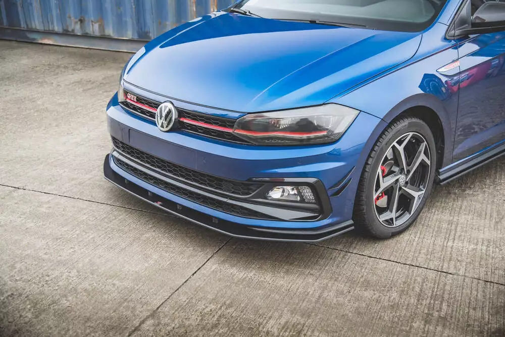 Street Pro Front Splitter Volkswagen Polo Gti Mk6 - Image 3