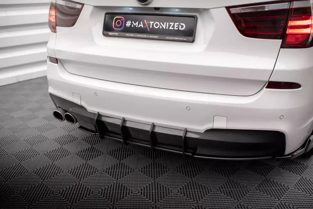 Street Pro Rear Diffuser Bmw X3 M-pack F25