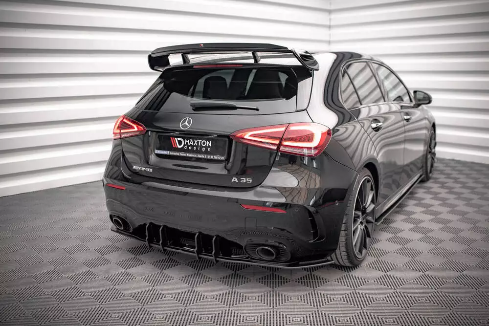 Street Pro Rear Diffuser Mercedes A35 Amg Hatchback Aero Pack W177 - Image 3