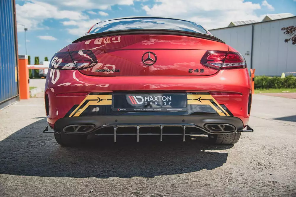 Street Pro Rear Diffuser Mercedes-amg C43 Coupe C205
