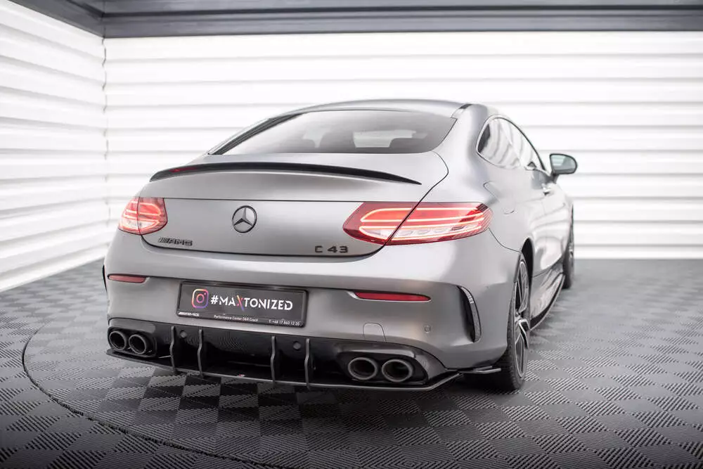 Street Pro Rear Diffuser Mercedes-amg C43 Coupe / Cabrio C205 Facelift / A205 Facelift