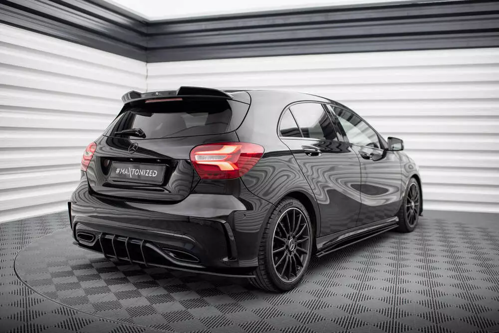 Street Pro Rear Diffuser Mercedes-benz A Amg-line W176 Facelift - Image 2