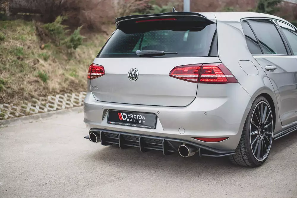 Street Pro Rear Diffuser V.1 Vw Golf 7 Gti