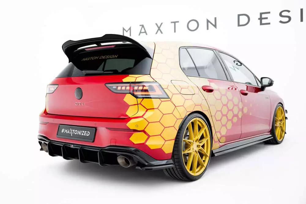 Street Pro Rear Diffuser V.1 Volkswagen Golf Gti Clubsport Mk8 Facelift