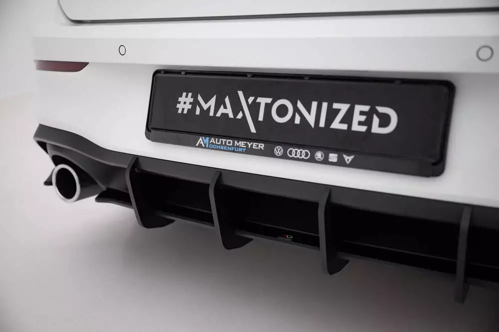 Street Pro Rear Diffuser V.1 Volkswagen Golf Gti Mk8 - Image 3