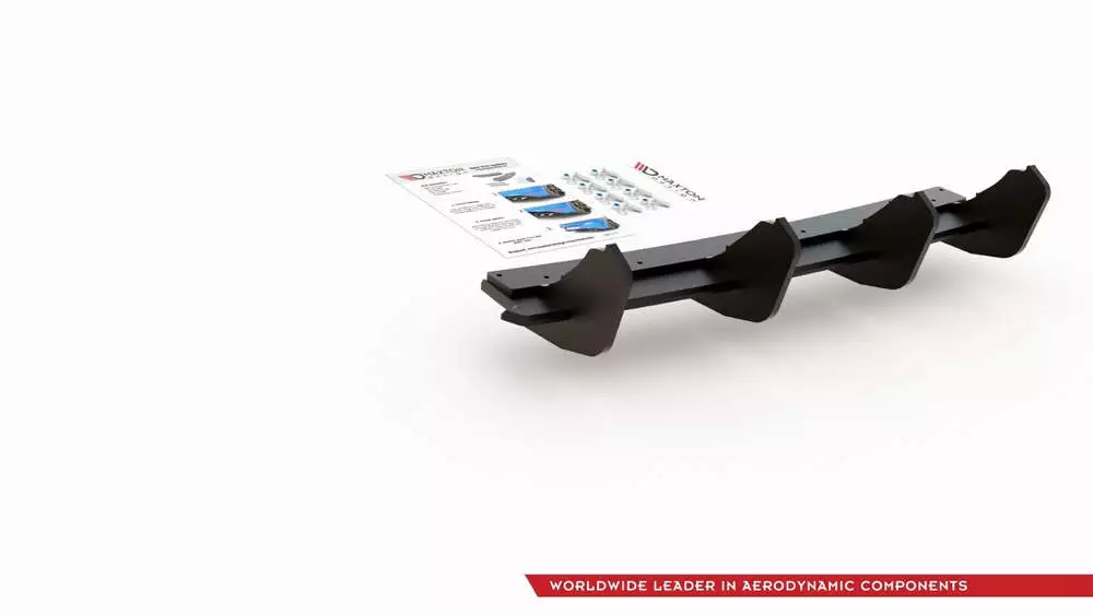 Street Pro Rear Diffuser V.2 Vw Golf 7 Gti - Image 15