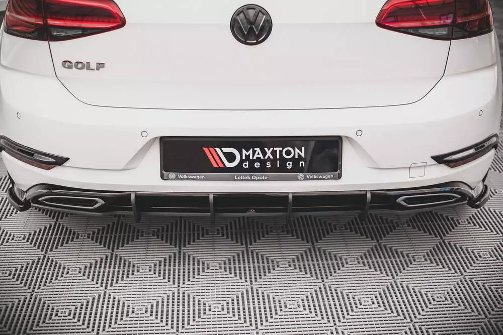 Street Pro Rear Diffuser Volkswagen Golf R-line Mk 7 Facelift - Image 2