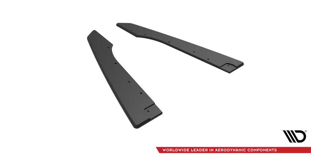 Street Pro Rear Side Splitters Audi Rs6 Avant C6 - Image 5