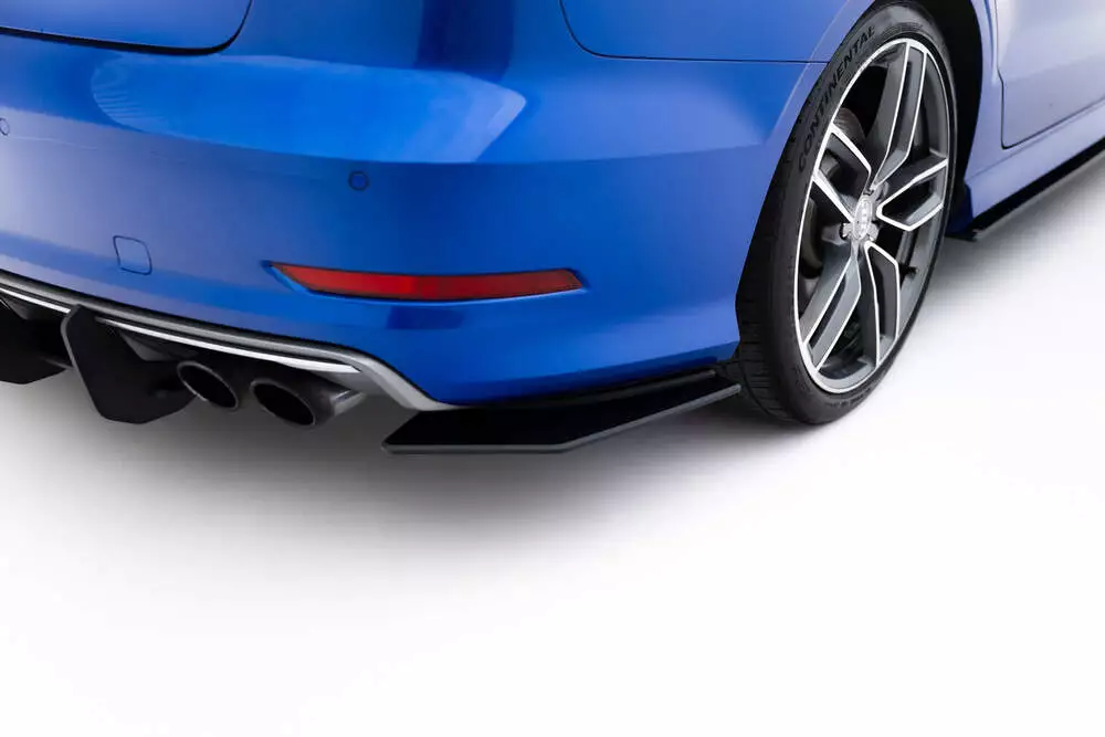 Street Pro Rear Side Splitters Audi S3 Sedan 8v