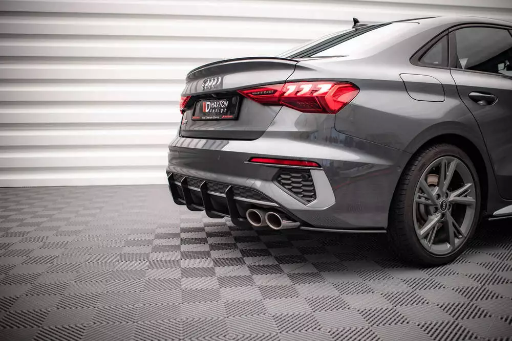 Street Pro Rear Side Splitters Audi S3 Sedan 8y