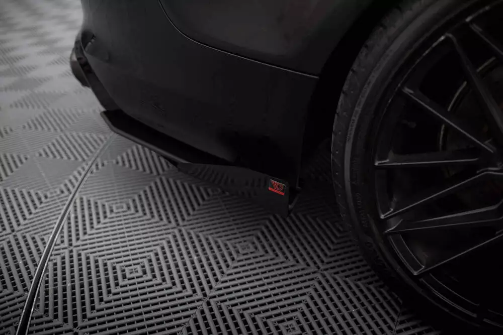 Street Pro Rear Side Splitters + Flaps Audi A7 S-line C7 - Image 3