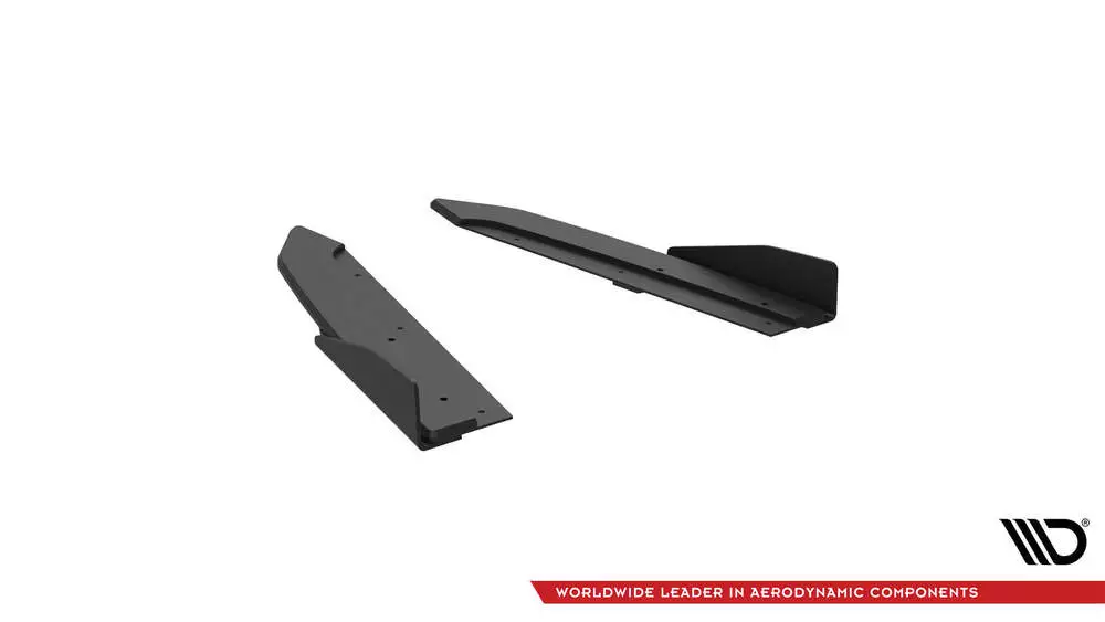 Street Pro Rear Side Splitters + Flaps Audi A7 S-line C7 - Image 5