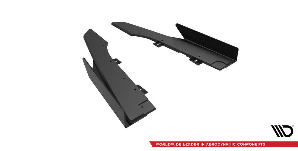 Street Pro Rear Side Splitters + Flaps Audi Rs6 Avant C6 - Image 5