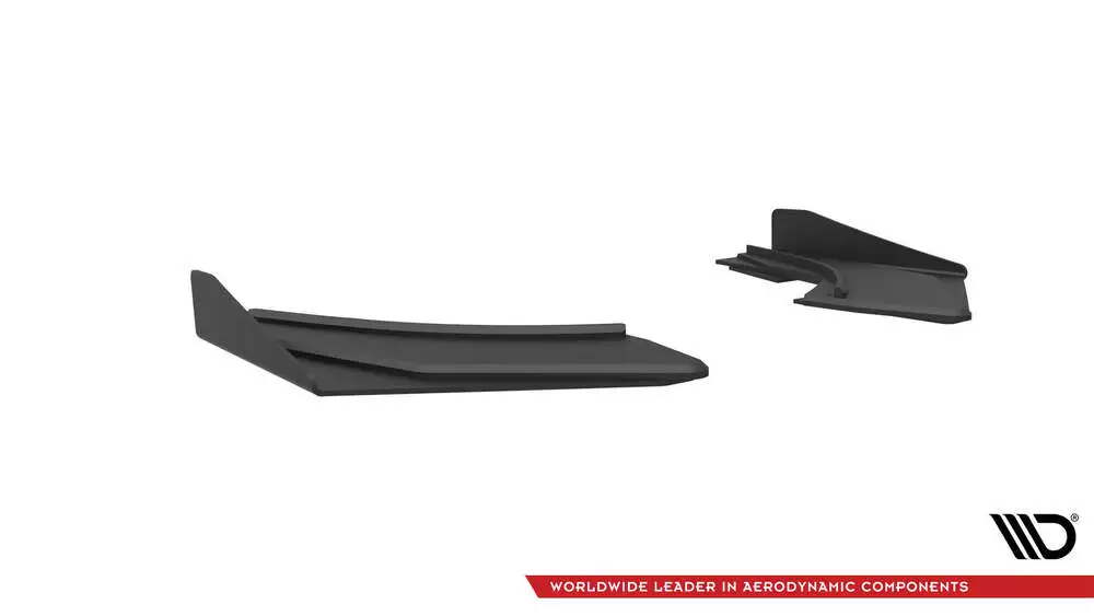 Street Pro Rear Side Splitters + Flaps Audi S3 Sedan 8v - Image 4