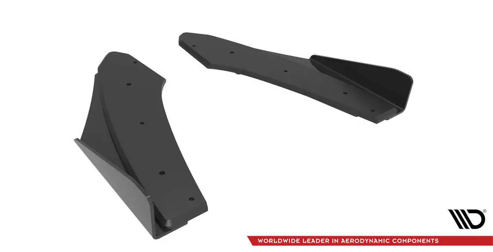 Street Pro Rear Side Splitters + Flaps Audi S3 Sedan 8y - Image 5