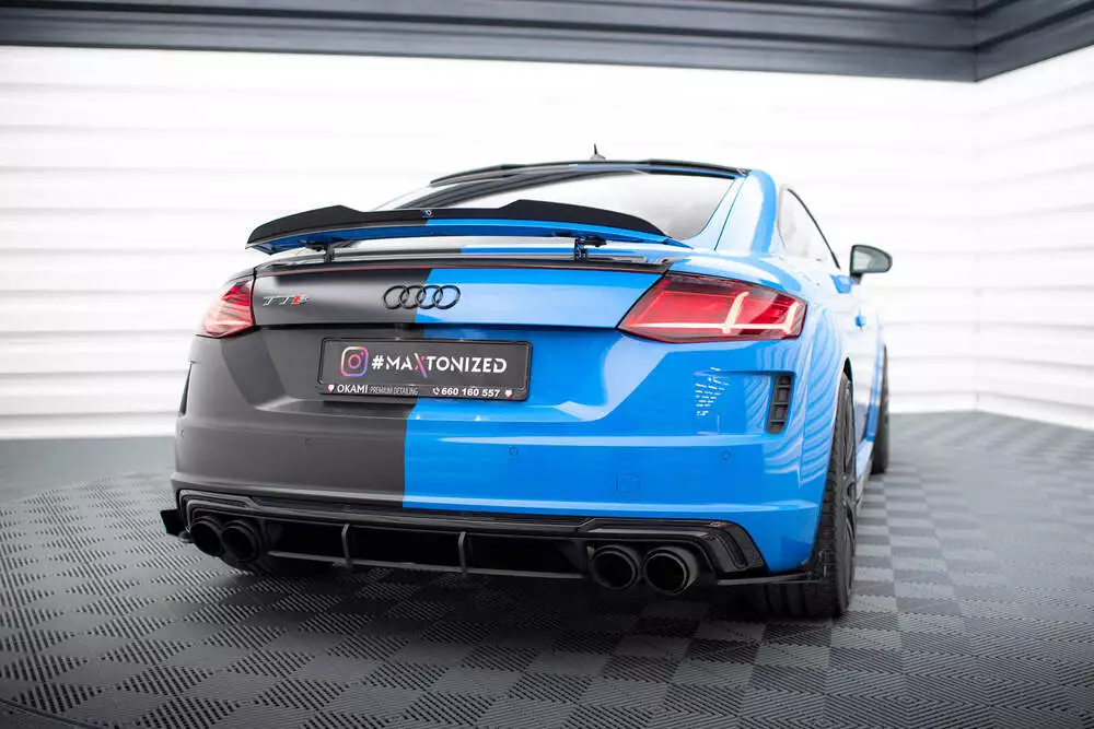 Street Pro Rear Side Splitters + Flaps Audi Tt S 8s Facelift - Image 2