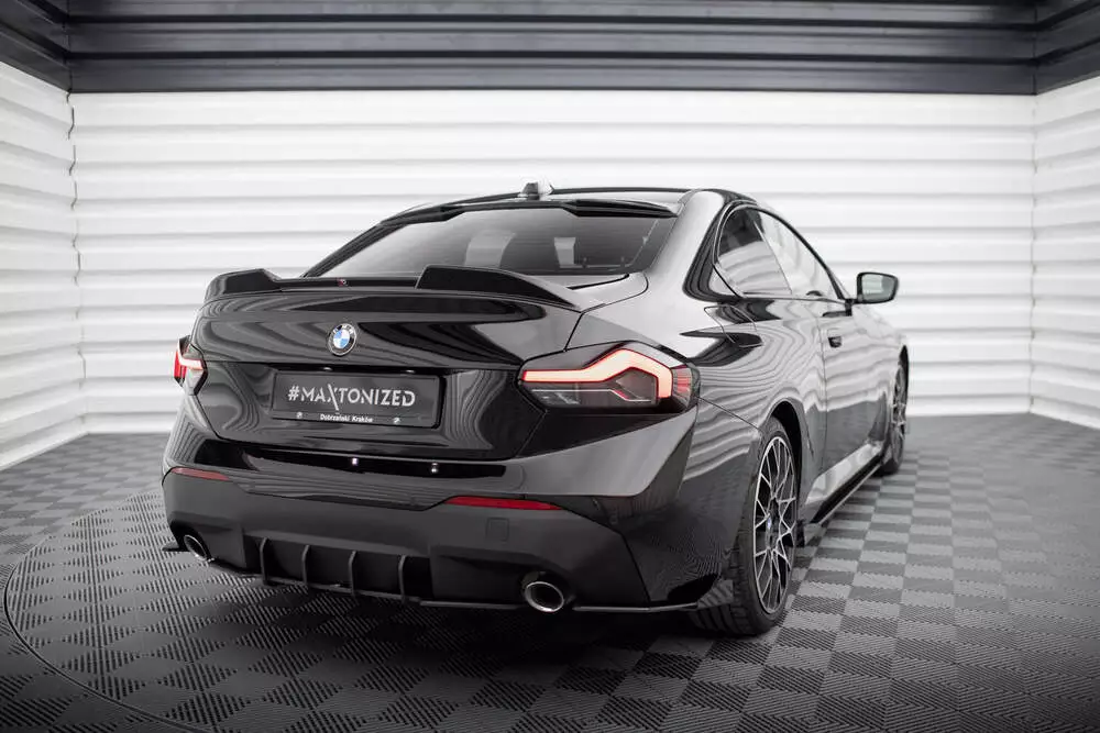 Street Pro Rear Side Splitters + Flaps Bmw 2 Coupe G42 - Image 3