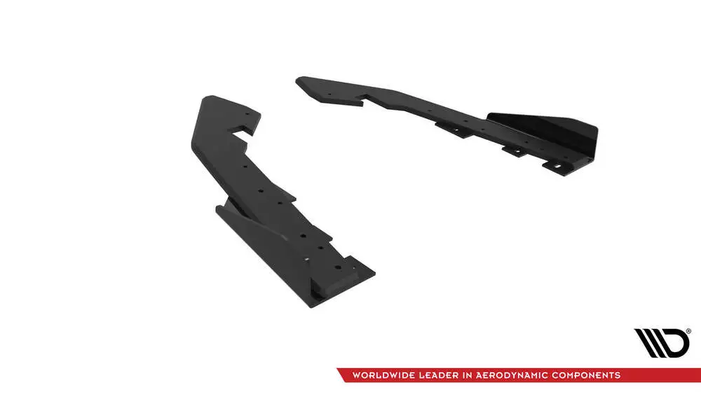Street Pro Rear Side Splitters + Flaps Bmw 2 Coupe G42 - Image 5