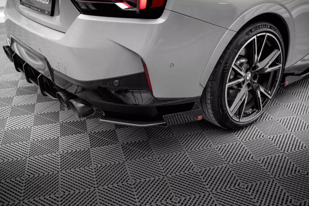Street Pro Rear Side Splitters + Flaps Bmw 2 Coupe M240i G42