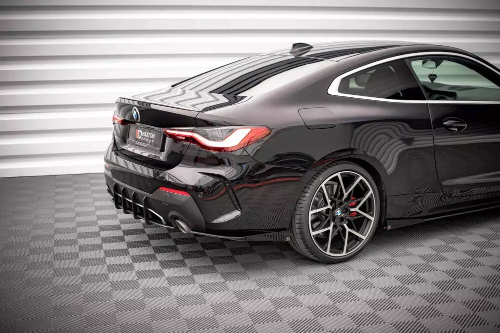 Street Pro Rear Side Splitters + Flaps Bmw 4 M-pack G22 / G23 / G22 Facelift / G23 Facelift - Image 2