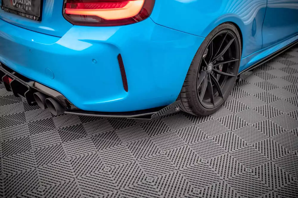 Street Pro Rear Side Splitters + Flaps Bmw M2 F87