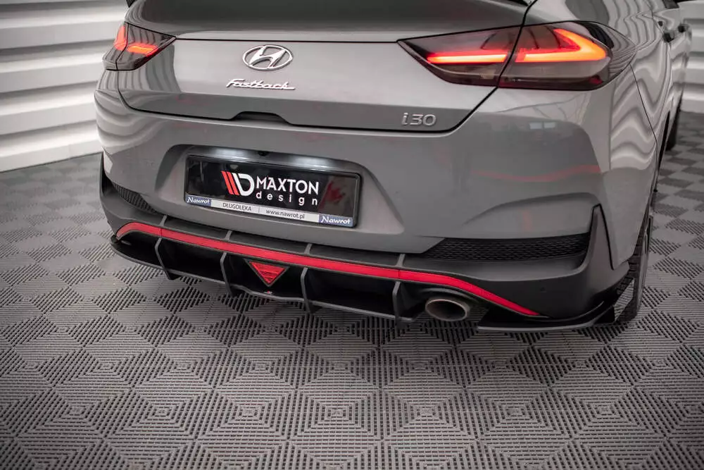 Street Pro Rear Side Splitters + Flaps Hyundai I30 Fastback N-line Mk3 Facelift - Image 10
