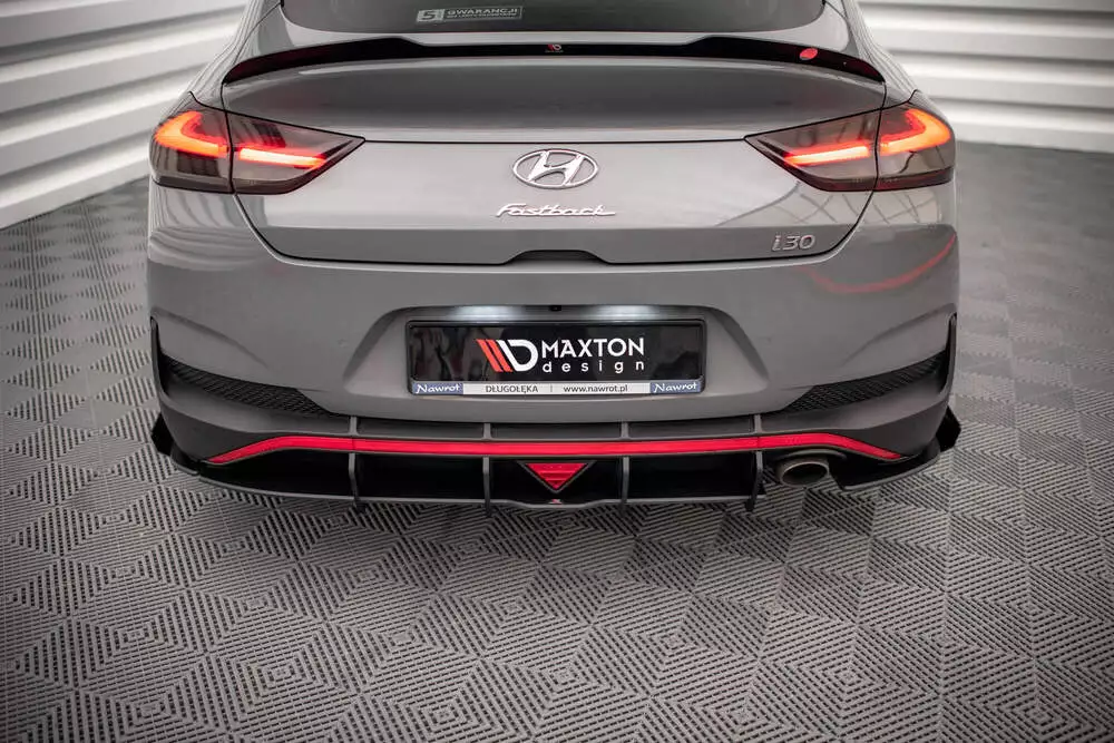 Street Pro Rear Side Splitters + Flaps Hyundai I30 Fastback N-line Mk3 Facelift - Image 2