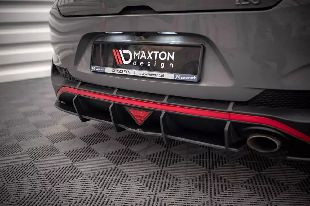 Street Pro Rear Side Splitters + Flaps Hyundai I30 Fastback N-line Mk3 Facelift - Image 3