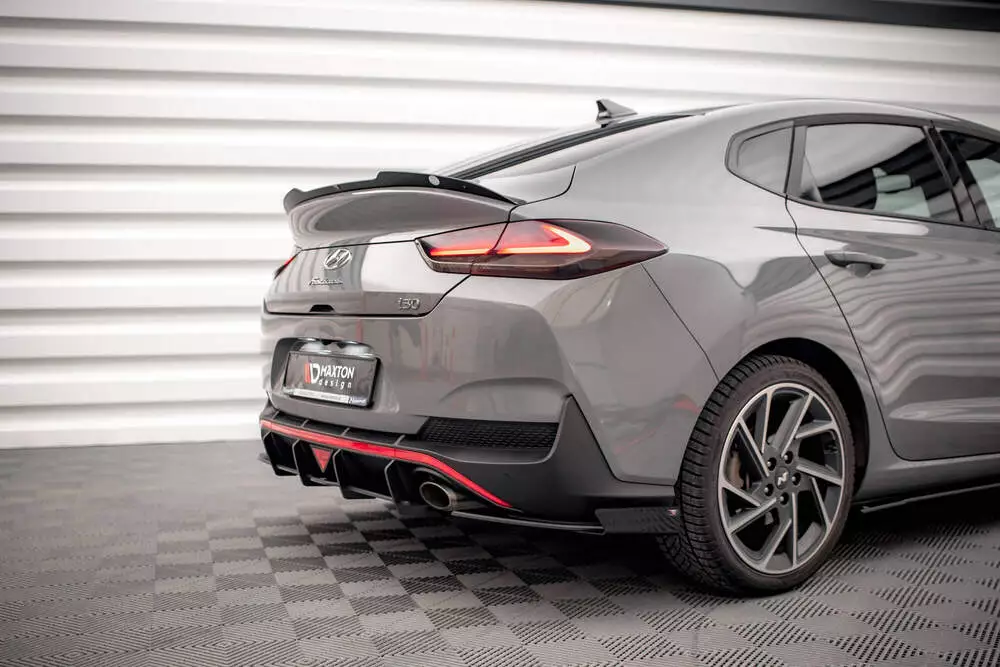 Street Pro Rear Side Splitters + Flaps Hyundai I30 Fastback N-line Mk3 Facelift - Image 5