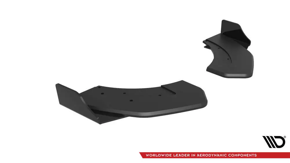 Street Pro Rear Side Splitters + Flaps Hyundai Veloster N Mk2 - Image 4