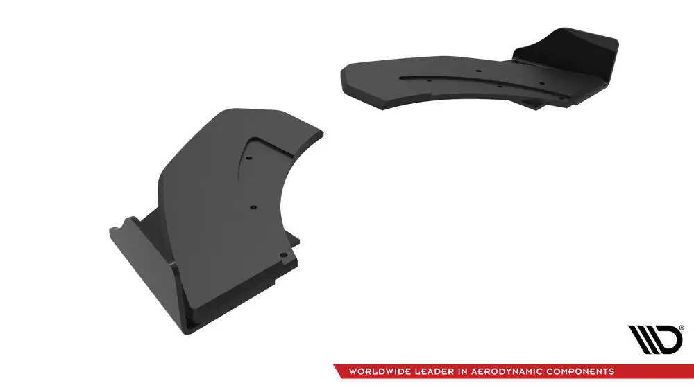 Street Pro Rear Side Splitters + Flaps Hyundai Veloster N Mk2 - Image 5