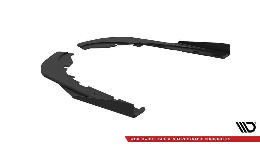 Street Pro Rear Side Splitters + Flaps Kia Stinger Gt / Gt-line Mk1 - Image 5