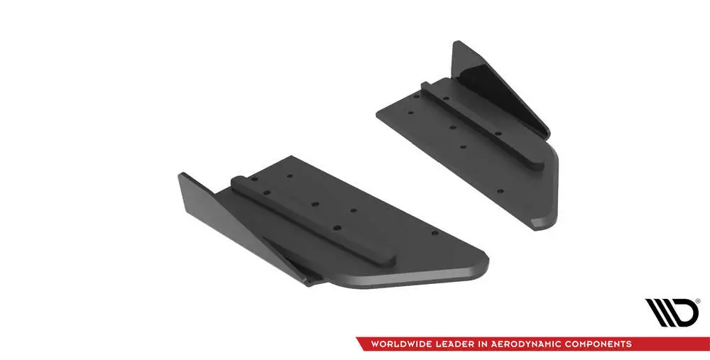 Street Pro Rear Side Splitters + Flaps Mercedes-amg C43 Coupe / Cabrio C205 Facelift / A205 Facelift - Image 4