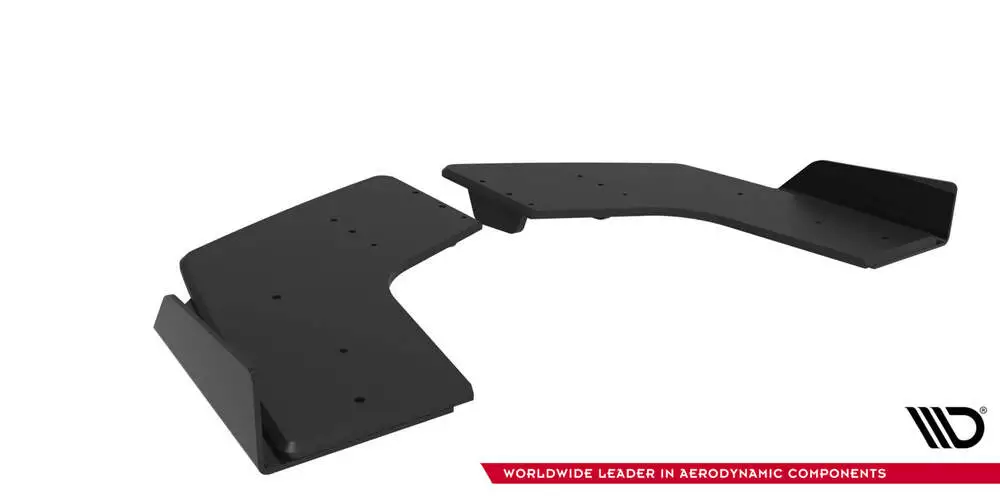Street Pro Rear Side Splitters + Flaps Mitsubishi Lancer Evo X - Image 6