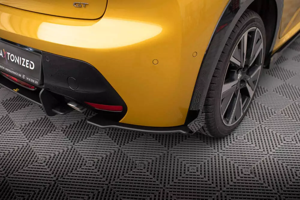 Street Pro Rear Side Splitters + Flaps Peugeot 208 Gt Mk2 - Image 5