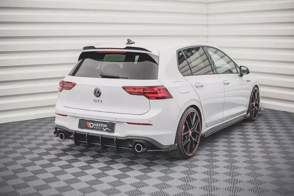 Street Pro Rear Side Splitters + Flaps Volkswagen Golf Gti / Gte / R-line Mk8 - Image 6