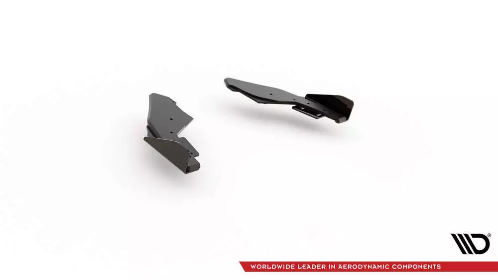 Street Pro Rear Side Splitters + Flaps Volkswagen Golf Gti / Gte / R-line Mk8 - Image 9