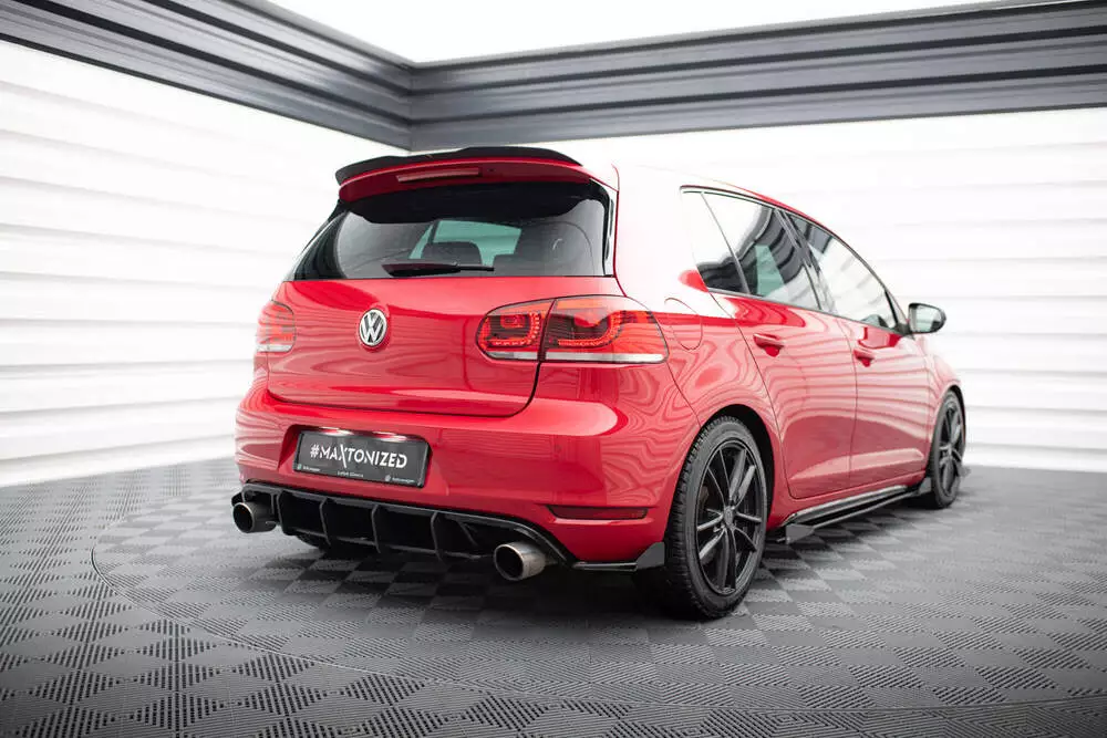 Street Pro Rear Side Splitters + Flaps Volkswagen Golf Gti Mk6 - Image 2