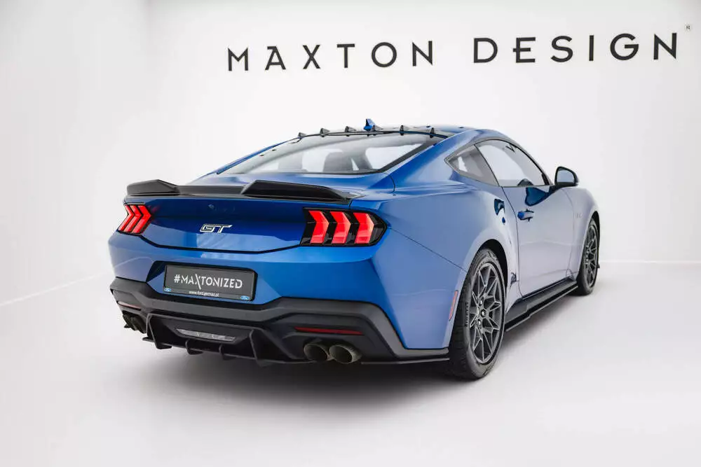 Street Pro Rear Side Splitters Ford Mustang Gt Mk7 - Image 2