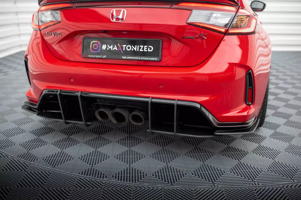 Street Pro Rear Side Splitters Honda Civic Type-r Mk 11
