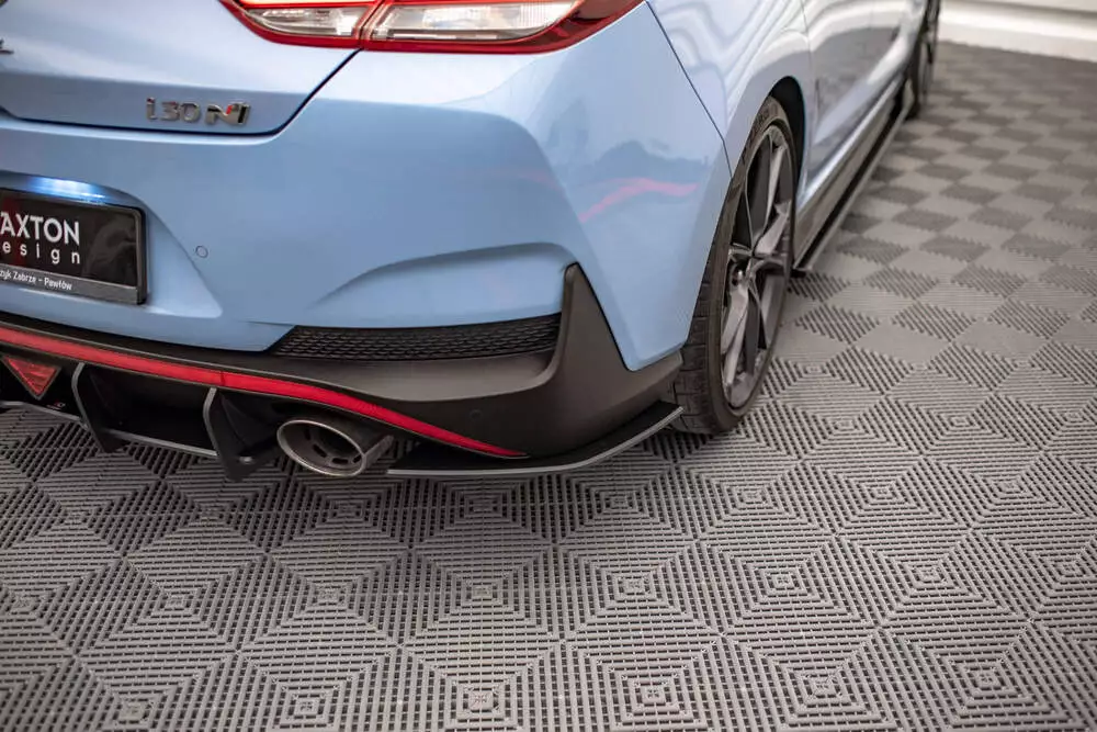 Street Pro Rear Side Splitters Hyundai I30 N Fastback Mk3 Facelift