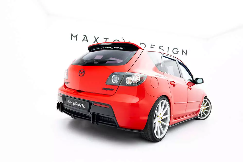Street Pro Rear Side Splitters Mazda 3 Mps Mk1 Eu Version - Image 4