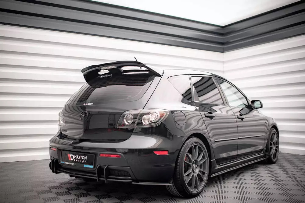 Street Pro Rear Side Splitters Mazda 3 Mps Mk1 Us-spec Version - Image 3
