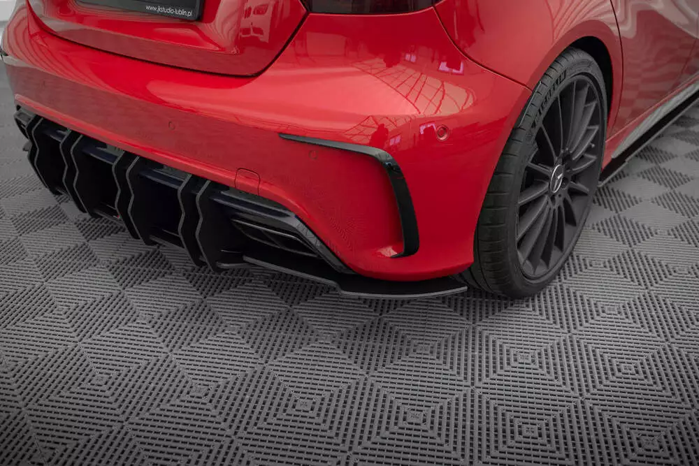 Street Pro Rear Side Splitters Mercedes-benz A 45 Amg W176 Facelift