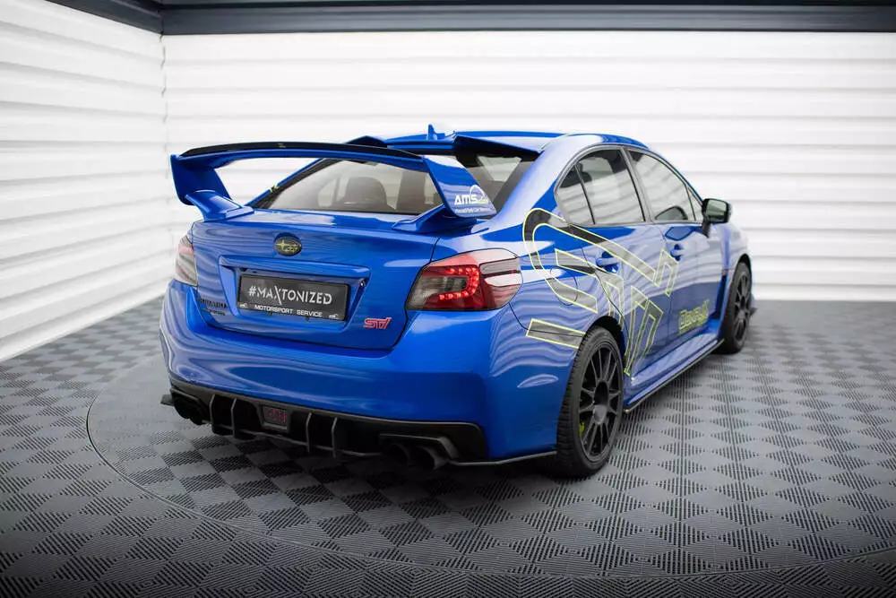 Street Pro Rear Side Splitters Subaru Wrx Sti Mk1 - Image 2
