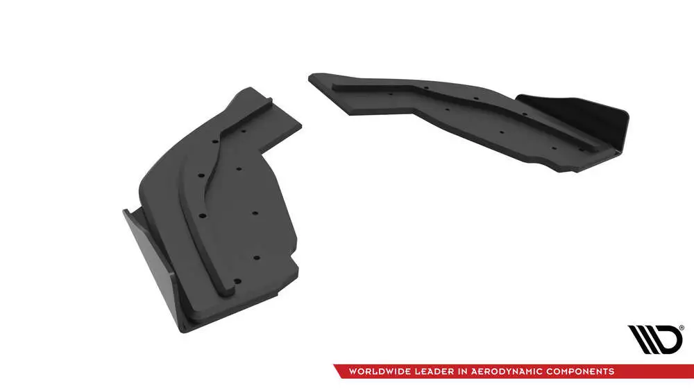 Street Pro Rear Side Splitters V.1 + Flaps V.1 Bmw 1 F40 M-pack / M135i - Image 4