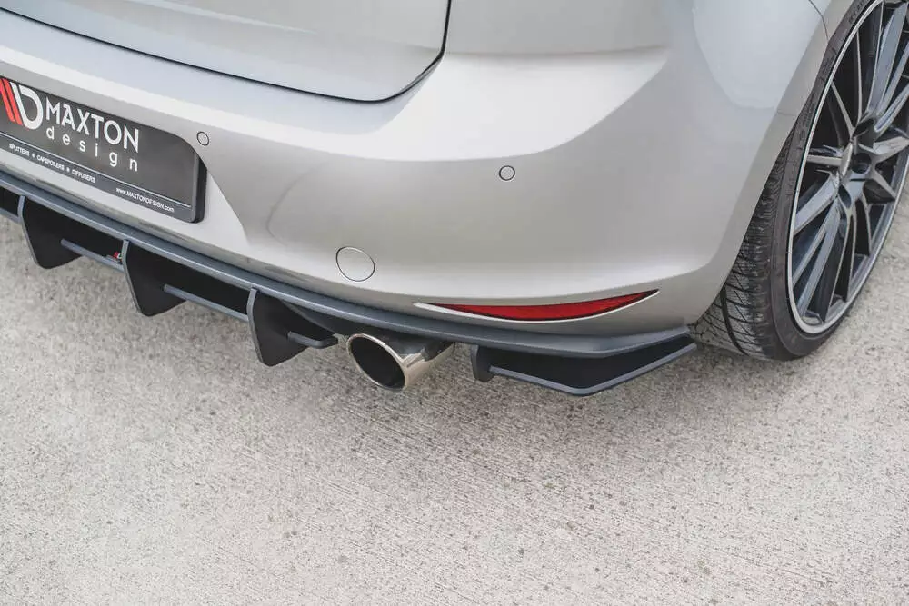 Street Pro Rear Side Splitters V.1 Vw Golf 7 Gti
