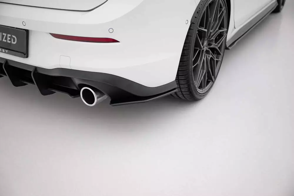 Street Pro Rear Side Splitters V.1 Volkswagen Golf Gti / Gte / R-line Mk8