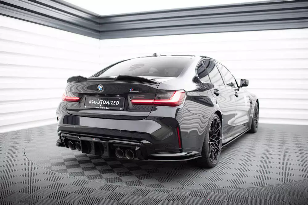 Street Pro Rear Side Splitters V.2 Bmw M3 G80 - Image 2