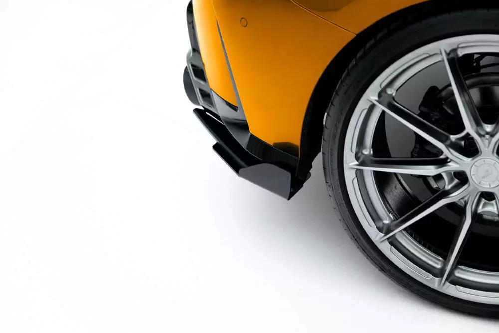Street Pro Rear Side Splitters V.2 + Flaps Bmw 1 M-pack F70 - Image 2